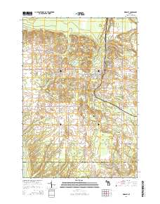 Kingsley 2014 topographic map thumbnail