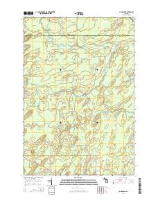 La Branche 2014 topographic map thumbnail