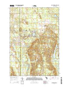 Lake Arrowhead 2014 topographic map thumbnail