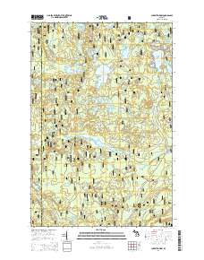 Lake Mitigwaki 2014 topographic map thumbnail