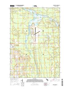 Lake Winyah 2014 topographic map thumbnail