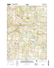 Langston 2014 topographic map thumbnail