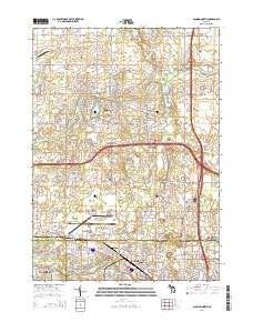 Lansing North 2014 topographic map thumbnail