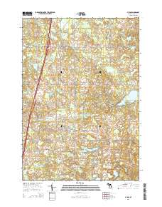 Le Roy 2014 topographic map thumbnail