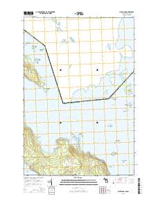 Lime Island 2014 topographic map thumbnail