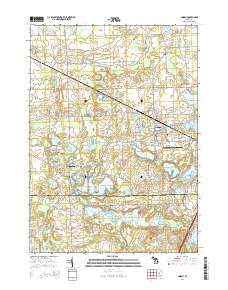 Linden 2014 topographic map thumbnail