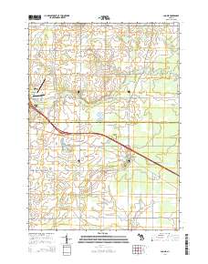 Loomis 2014 topographic map thumbnail