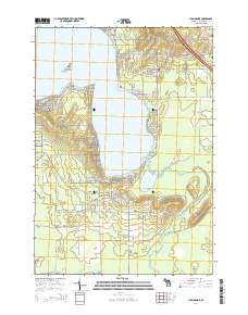 Lyon Manor 2014 topographic map thumbnail