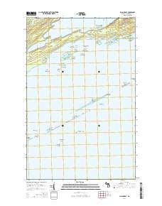 Malone Bay 2014 topographic map thumbnail