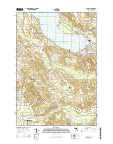 Boyne City 2014 topographic map thumbnail