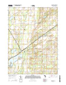 Adams Park 2014 topographic map thumbnail