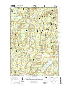Gibbs City 2014 topographic map thumbnail