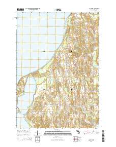 Gills Pier 2014 topographic map thumbnail