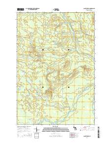 Gimlet Creek 2014 topographic map thumbnail
