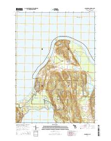 Glen Arbor 2014 topographic map thumbnail