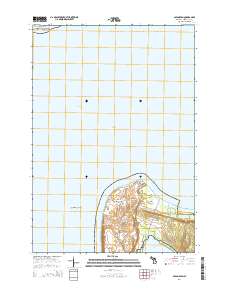 Glen Haven 2014 topographic map thumbnail