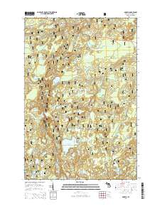 Gogebic 2014 topographic map thumbnail