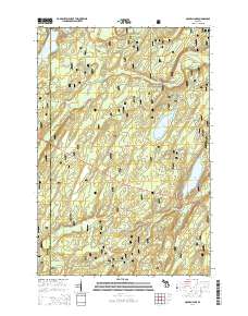 Golden Lake 2014 topographic map thumbnail