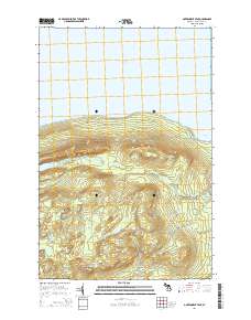 Government Peak 2014 topographic map thumbnail