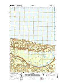Grand Marais NE 2014 topographic map thumbnail