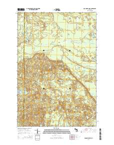 Grand Marais SE 2014 topographic map thumbnail