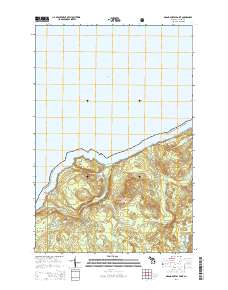 Grand Portal Point 2014 topographic map thumbnail