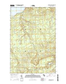 Graveraet River 2014 topographic map thumbnail