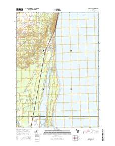 Greenbush 2014 topographic map thumbnail