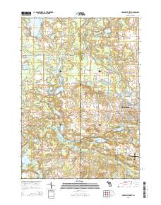 Greenville West 2014 topographic map thumbnail