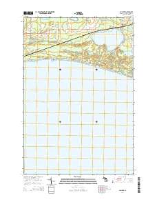 Gulliver 2014 topographic map thumbnail