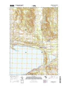 Harbor Springs 2014 topographic map thumbnail