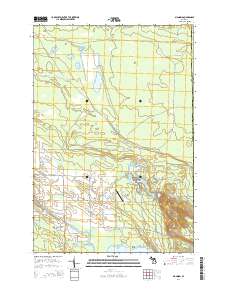 Manning 2014 topographic map thumbnail