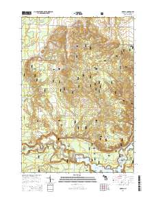 Marilla 2014 topographic map thumbnail