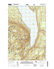 Marshall Creek 2014 topographic map thumbnail
