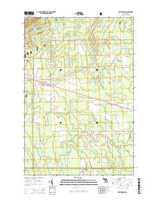 Matchwood 2014 topographic map thumbnail
