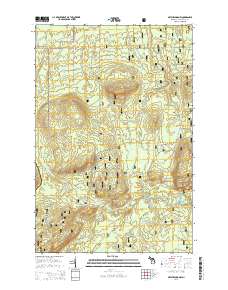 Matchwood NW 2014 topographic map thumbnail