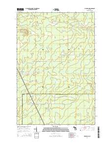 McFarland 2014 topographic map thumbnail