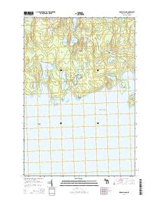 Meade Island 2014 topographic map thumbnail