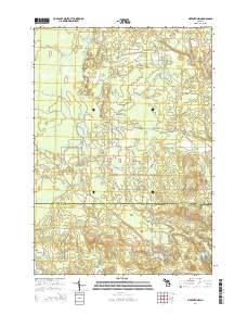 Meredith NW 2014 topographic map thumbnail