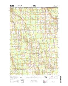 Metz 2014 topographic map thumbnail