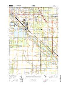 Midland South 2014 topographic map thumbnail