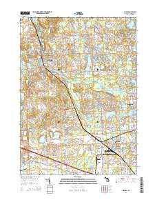 Milford 2014 topographic map thumbnail