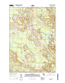 Millersburg 2014 topographic map thumbnail