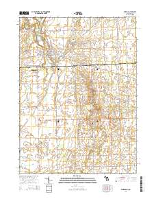 Morenci 2014 topographic map thumbnail
