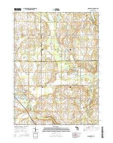 Mosherville 2014 topographic map thumbnail