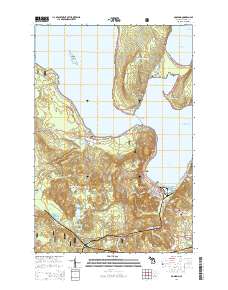 Munising 2014 topographic map thumbnail