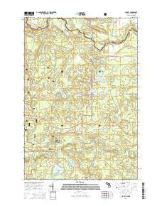 Naults 2014 topographic map thumbnail