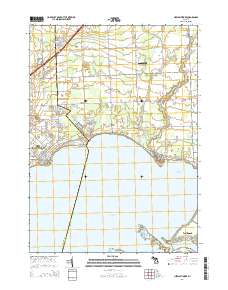 New Baltimore 2014 topographic map thumbnail