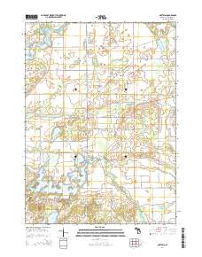 Nottawa 2014 topographic map thumbnail