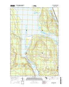 Oak Ridge 2014 topographic map thumbnail